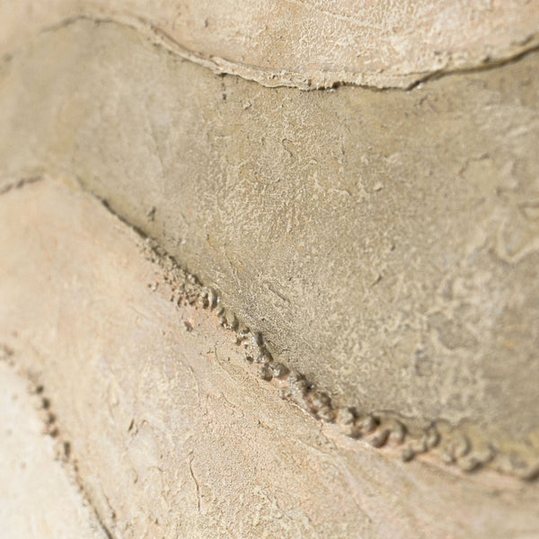 Abstrakte Gemälde Beige – Moderne Wanddeko Wohnzimmer Leinwand „Das Flüstern der Täler“