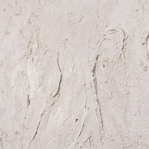 Moderne Wanddeko neutral – Abstraktes Bild Beige „Das Flüstern der Zeit“