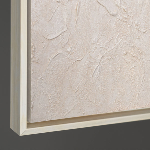 Detailansicht des Leinwandrahmens