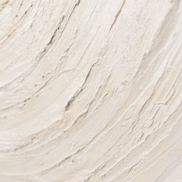 Abstrakte Wandbilder Beige – Struktur Gemälde modern „Echos der Zeit“
