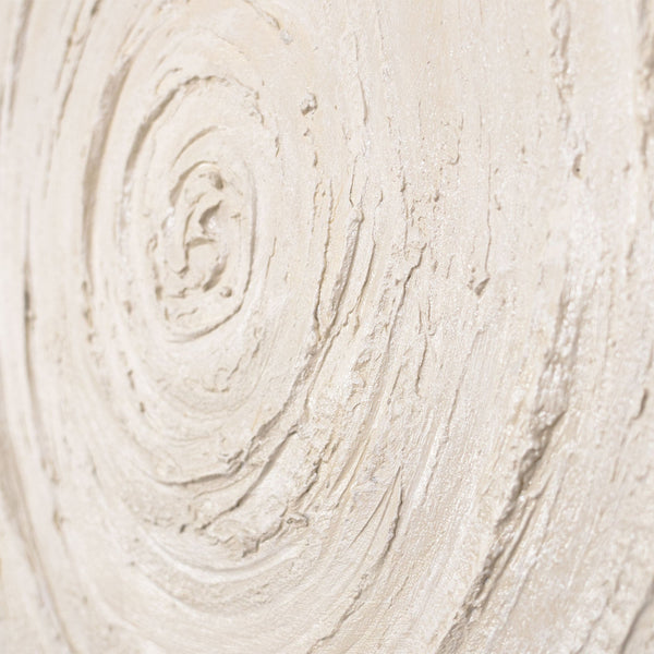 Abstrakte Wandbilder Beige – Struktur Gemälde modern „Echos der Zeit“