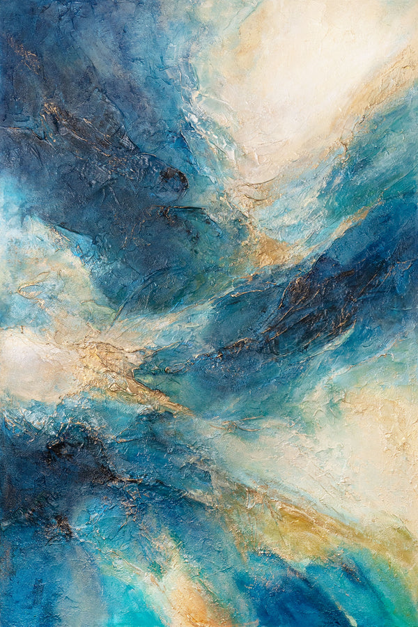 Handgemaltes Acrylbild auf Leinwand