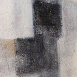Moderne abstrakte Kunst – Acrylbild auf Leinwand „Geisterhaftes Licht“