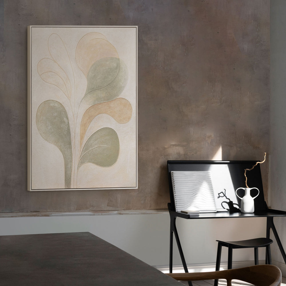 Modernes abstraktes Leinwandbild „Leichtigkeit“ – Handgemalte Wandkunst für Wohnzimmer