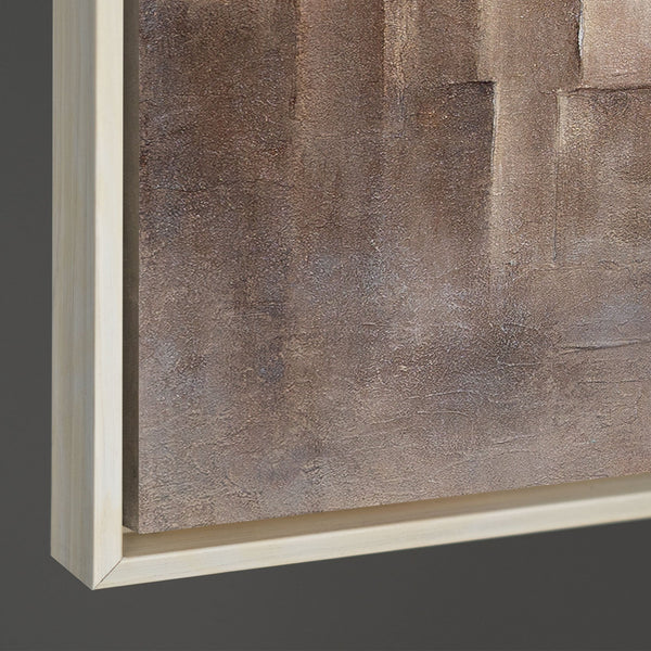 Handgemalte Gemälde „Grenzen der Illusion“ – Moderne Wandkunst auf Leinwand
