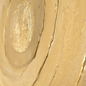 Leinwandbild „Kreise der Zeit“ – Strukturiertes Gemälde modern & elegant
