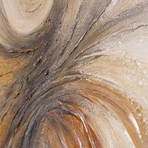 Abstraktes Leinwandbild „Energie des Stroms“ – Moderne Kunst für Wohnzimmer
