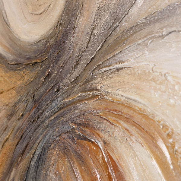 Abstraktes Leinwandbild „Energie des Stroms“ – Moderne Kunst für Wohnzimmer