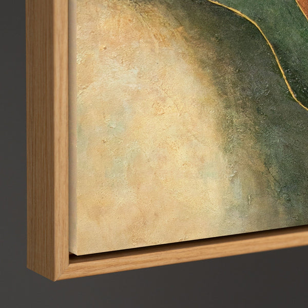 Abstraktes Acrylgemälde „Tanz der Hügel“ – Moderne Landschaft auf Leinwand