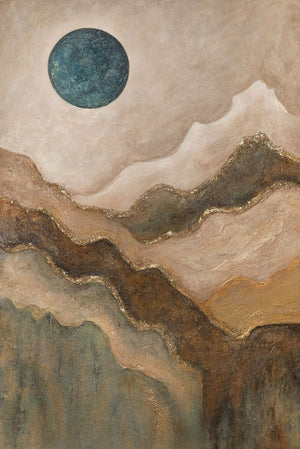 Handgemaltes Acrylbild auf Leinwand