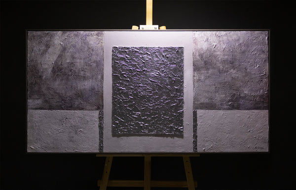 Abstrakte Kunst auf Leinwand - Moderne Gemälde mit Struktur