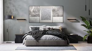 Abstrakte Kunst auf Leinwand - Moderne Gemälde mit Struktur