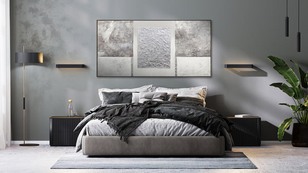 Abstrakte Kunst auf Leinwand - Moderne Gemälde mit Struktur