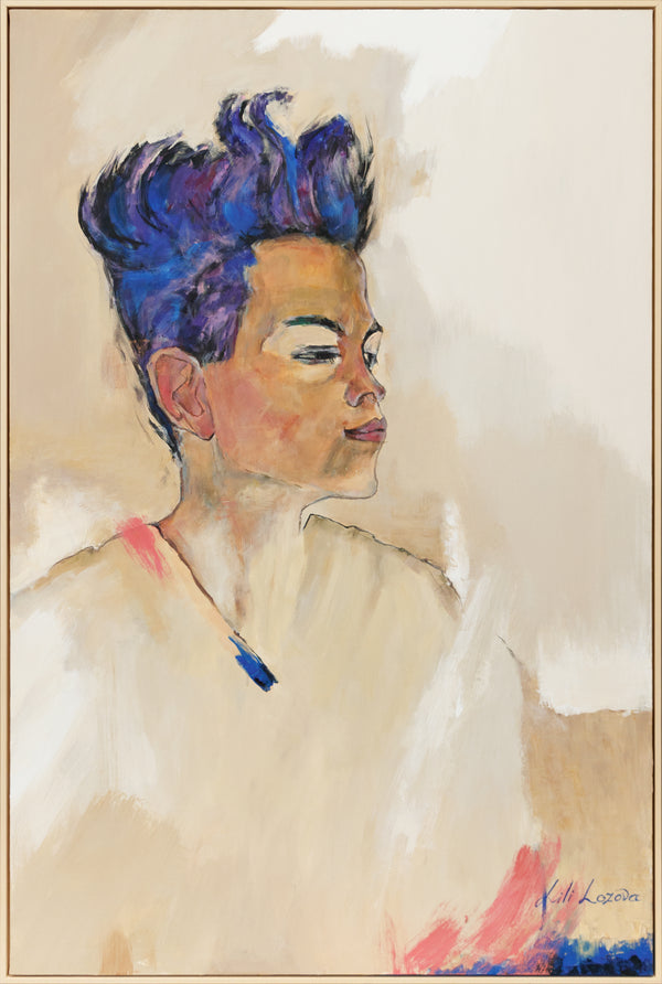 Künstlerische Acrylmalerei Struktur Deko