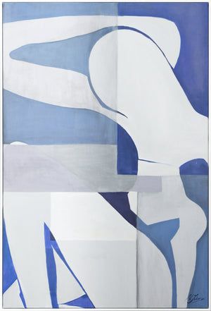 Künstlerische Acrylmalerei Struktur Deko