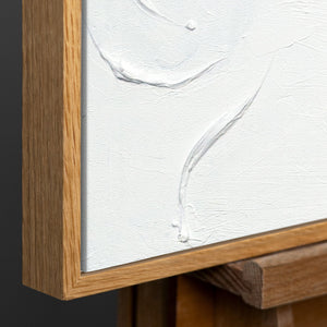 Rahmen aus natürlichem Holz – Detail