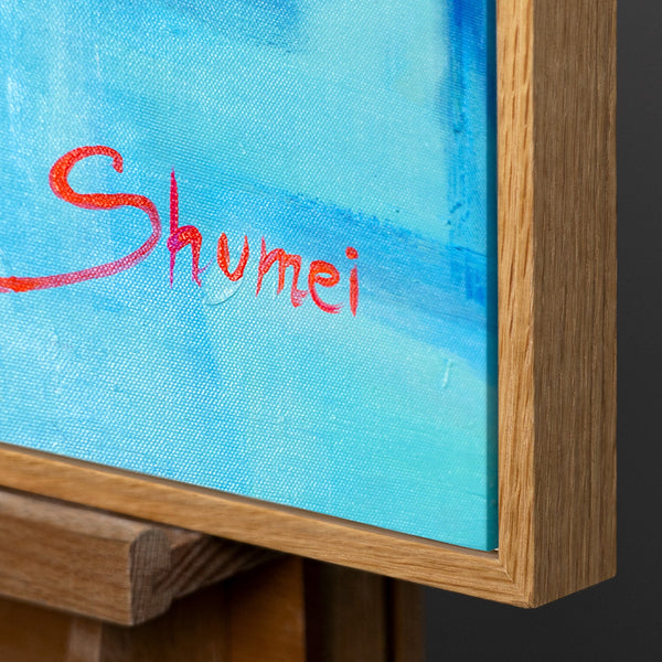 Rahmen aus natürlichem Holz – Detail