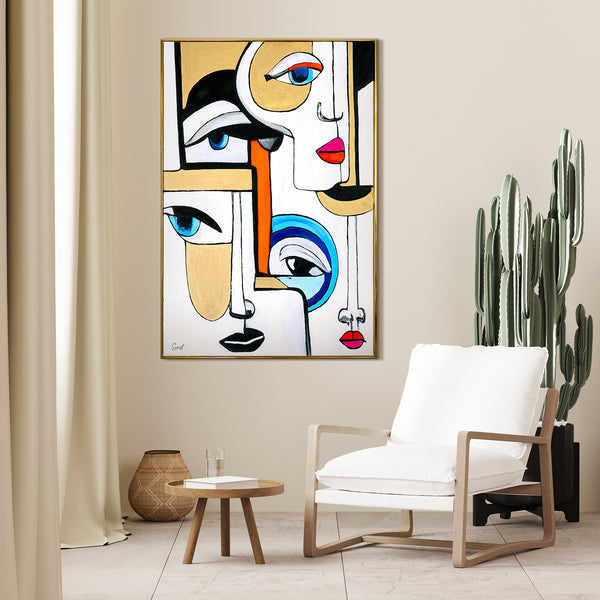 bild mit rahmen wohnzimmer