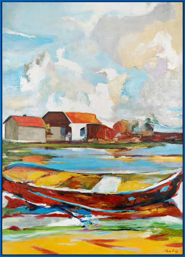 Handgemaltes Leinwandbild modern