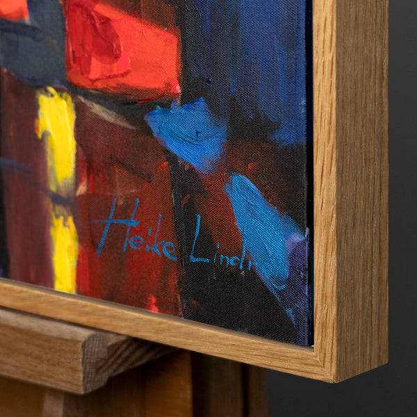 Rahmen aus natürlichem Holz – Detail