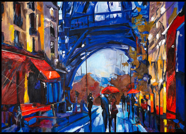 Handgemaltes Leinwandbild modern