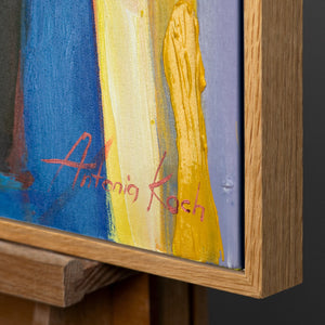 Rahmen aus natürlichem Holz – Detail