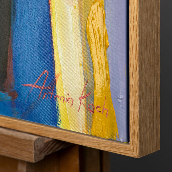 Rahmen aus natürlichem Holz – Detail