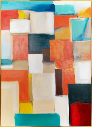 Handgemaltes Acrylbild auf Leinwand