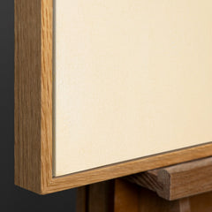 Rahmen aus natürlichem Holz – Detail