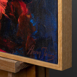 Rahmen aus natürlichem Holz – Detail