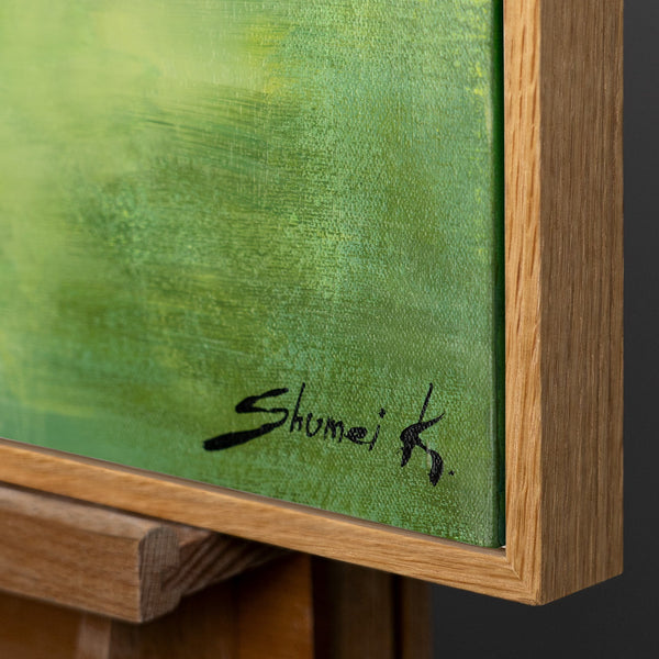 Rahmen aus natürlichem Holz – Detail