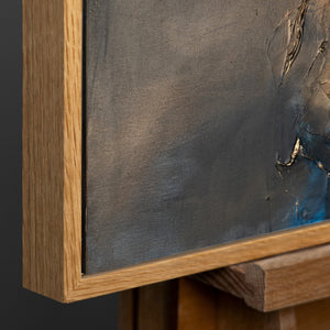 Rahmen aus natürlichem Holz – Detail