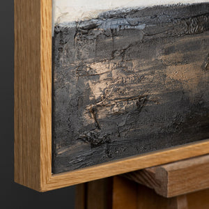 Rahmen aus natürlichem Holz – Detail