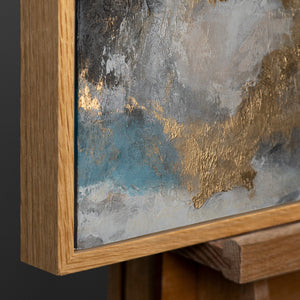 Rahmen aus natürlichem Holz – Detail