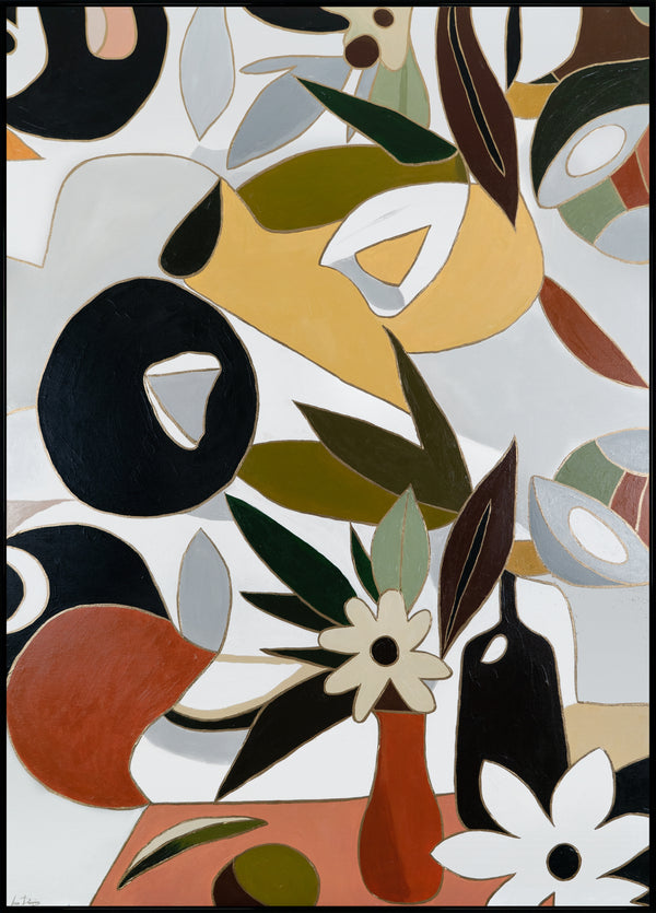 Handgemaltes Acrylbild auf Leinwand