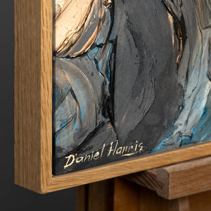 Rahmen aus natürlichem Holz – Detail