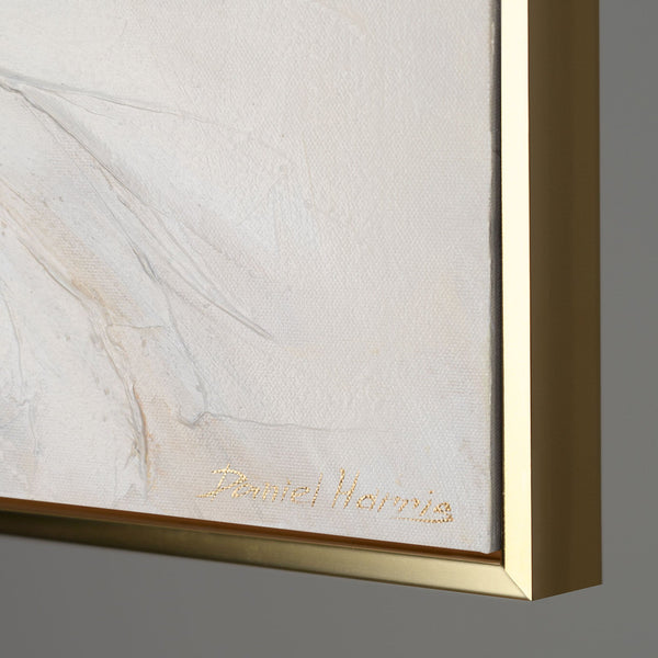 Handgemaltes Acrylbild Mit Pferden Auf Leinwand – Abstrakte Wanddeko "Bewegungsenergie"