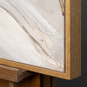 Rahmen aus natürlichem Holz – Detail