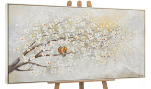 Blumenbilder handgemalte acryl "Sonnenaufgang"