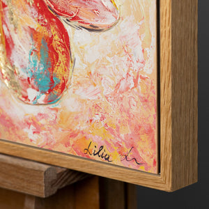 Acrylmalerei blumen abstrakt „Schöne Blumen“