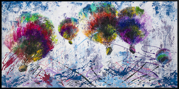 Handgemaltes Leinwandbild Acryl