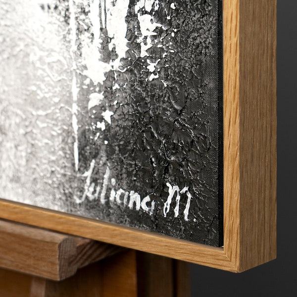 Handgemalte abstrakte kunst bilder "Courage"