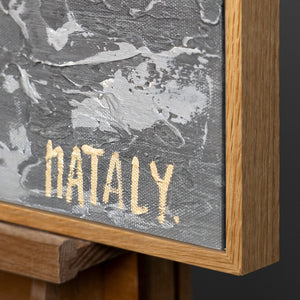 Handgemalte bilder auf leinwand acrylgemälde "Kraft der Elemente"