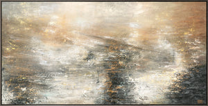Handgemalte bilder auf leinwand acrylgemälde "Kraft der Elemente"
