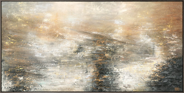 Handgemalte bilder auf leinwand acrylgemälde "Kraft der Elemente"