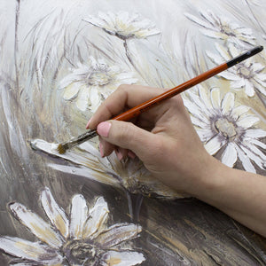 Hand bemalt Blume auf Leinwand