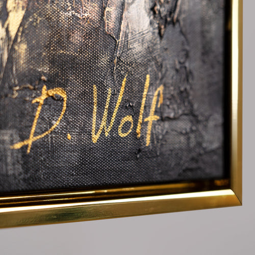 Abstrakte Wandkunst modern