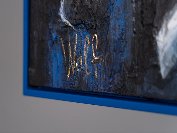 Leuchtende Kunstwerke "Börse" | Geschenk für Händler