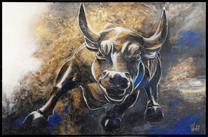 Abstrakte Wandkunst modern