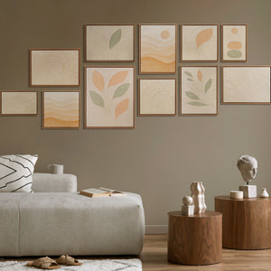 Bilder set mit rahmen Original Gemälde Handgemalt